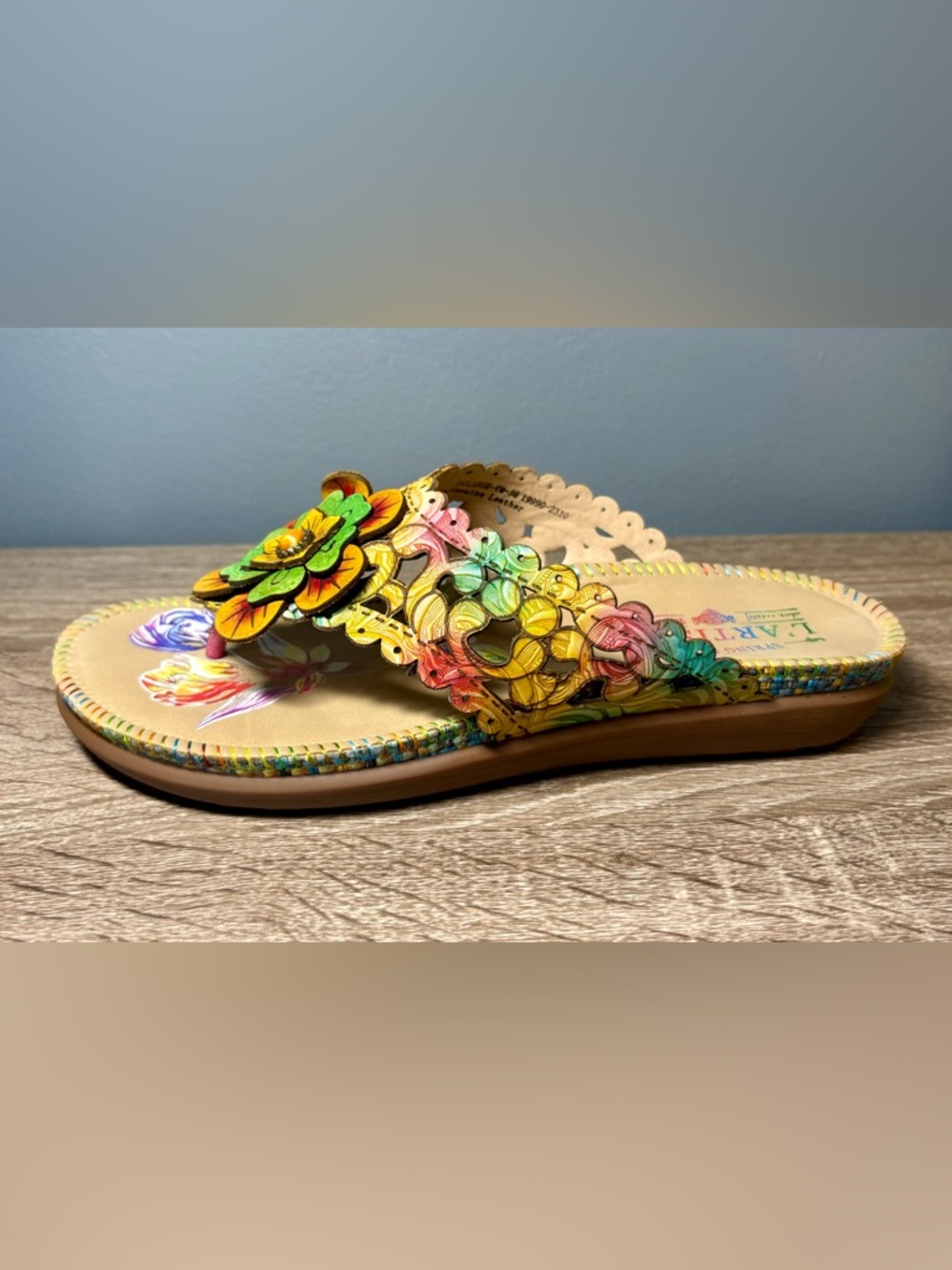 L'Artiste by Spring Step Solange Sandal - size EU 38 / US 7.5